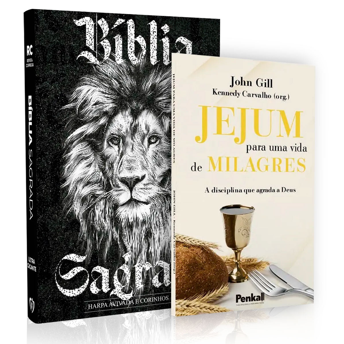 Kit Bíblia Sagrada RC + Jejum Para Uma Vida de Milagres: Transforme Sua Fé e Experimente o Poder de Deus