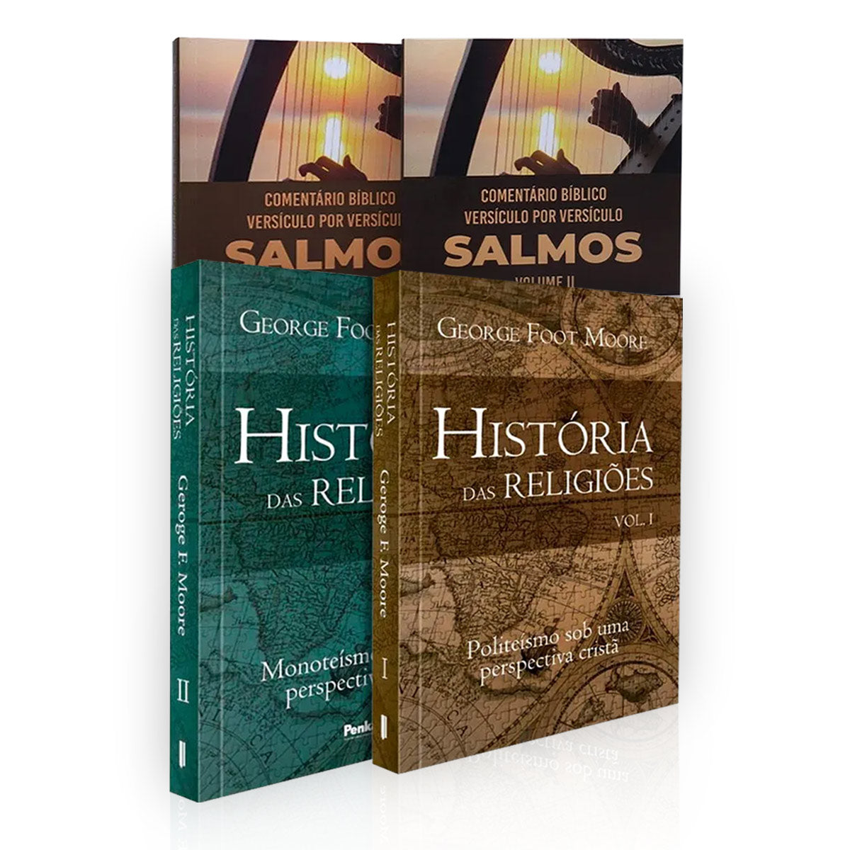 Kit Box Salmos + História das Religiões: Sabedoria Bíblica e Conhecimento Global