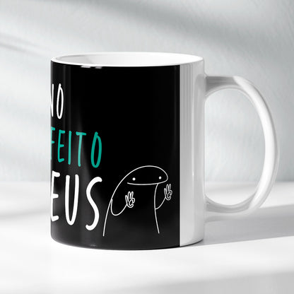Kit Caminho Sereno - Caneca Eu + Você Preta - + Livro Eu, Minha ansiedade e Deus