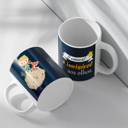 Kit Raízes Eternas | Caneca Pequeno Príncipe  + Livreto Nova Criatura