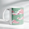 Kit Caneca Núvens Verdes + Dev. Promessas de Deus Para o Dia a Dia | Nuvens Esverdeadas