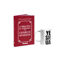 Kit Caneca Yeshua + Dev. 3 minutos com Charles Spurgeon |  Vermelho Luxo