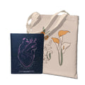Kit Carregando a Palavra | Ecobag - 3 Flores + Bíblia Jumbo | PPM | Coração