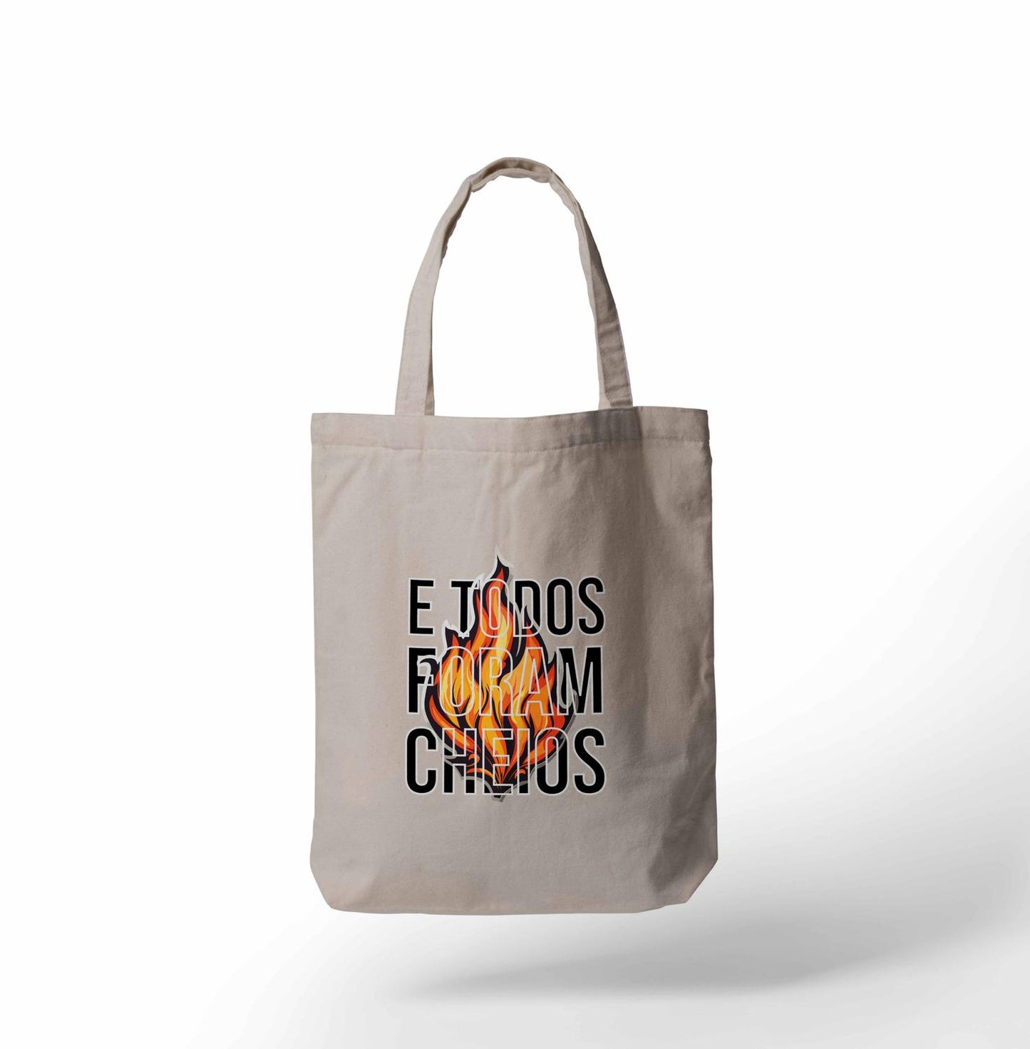 Kit Carregando a Palavra | Ecobag - E Todos Foram Cheios + Devocional Um Jovem Segundo o Coração de Deus
