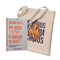 Kit Carregando a Palavra | Ecobag - E Todos Foram Cheios + Devocional Um Jovem Segundo o Coração de Deus