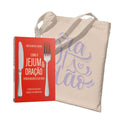 Kit Carregando a Palavra | Ecobag - Ecobag - Gratidão + Como o Jejum e Oração Podem Mudar a sua Vida