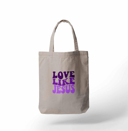 Kit Carregando a Palavra | Ecobag - Love Like Jesus + Um Jovem Segundo o Coração de Deus