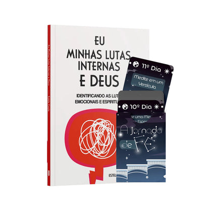 Kit Cartas Devocionais - A Jornada da fé + Eu, Minhas Lutas Internas e Deus