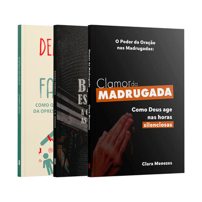 Kit Clamor e Libertação | Clamor da Madrugada + Demônios da Familia + Batalha Espiritual.