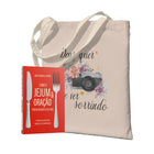 Kit Conexão com Deus: Como o Jejum e Oração podem mudar a sua vida + Ecobag Deus Quer Te Ver Sorrindo