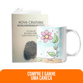 Kit Confiança que Acalma | Caneca - Deus está no comando + Livreto Nova Criatura