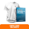 Kit Creia e Ore - Devocional Orando a Palavra  + Camiseta Masculina | Não temas, creia