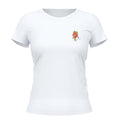 Camiseta Cristã Feminina - Morango Feliz | Branca