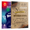 Kit Crianças Solidificadas na Palavra | Devocional 40 dias com Divertidamente + Devocional Interativo