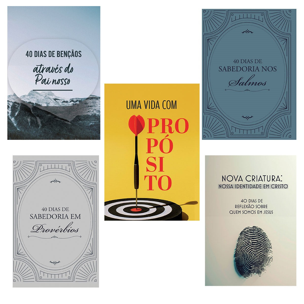 Kit de Evangelismo - 100 livros Palavras de Vida