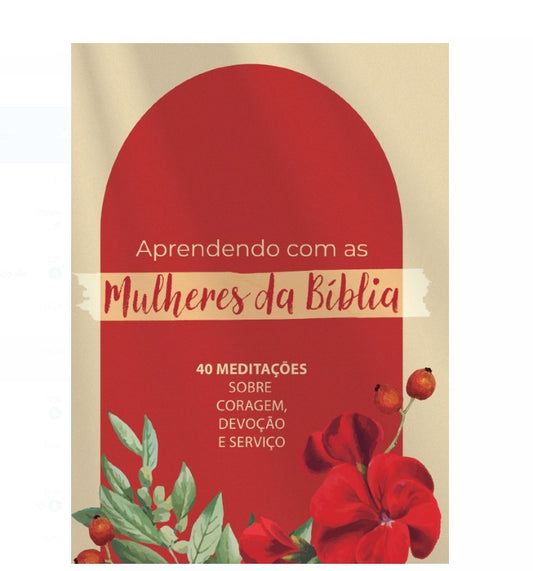 Kit de Evangelismo - 100 livros Palavras de Vida -Lições de Fé das Mulheres da Bíblia
