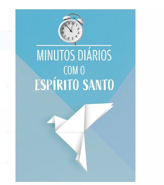 Kit de Evangelismo - 100 livros Palavras de Vida - Minutos Diários com Espírito Santo