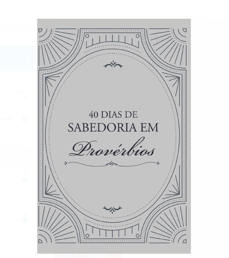 Kit de Evangelismo - 3 livros Palavras de Vida - 40 dias de Sabedoria em Provérbios