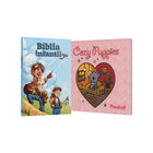 Kit Descobrindo Histórias e Cores | Cozy Puppies - Livro de Colorir + Bíblia Infantil Mensageiros