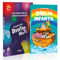 Kit Devocional | 40 Dias Com Divertidamente + Bíblia Infantil Arco-Íris | Explorando a Fé Através das Emoções