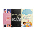 Kit Devocional em Família - Devocional De Todo Homem + Devocional De Toda Mulher + Devocional De Toda Criança
