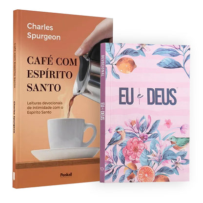 Kit Devocional Eu e Deus + Café com o Espírito Santo - Uma Jornada Espiritual Aprofundada com Charles Spurgeon