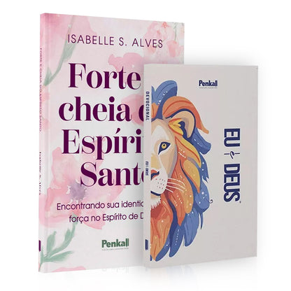 Kit Devocional: Eu e Deus + Forte e Cheia do Espírito Santo -  A Jornada para uma Vida Transformada
