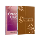 Kit Devocional Vida com Propósito | Caderno Devocional  - Um olhar para o meu Devocional + Orando a Palavra para Mulher