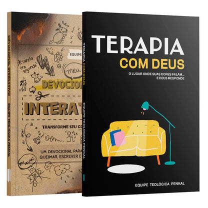 Kit Diálogo com Deus | Terapia com Deus + Devocional Interativo