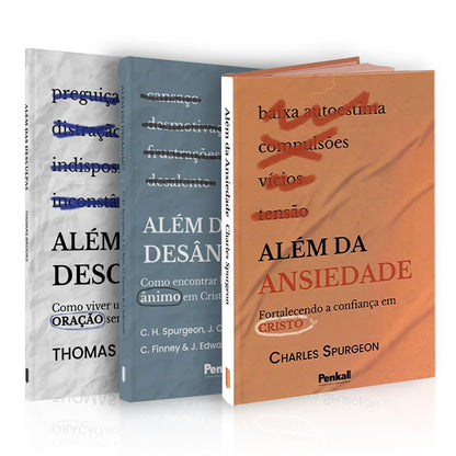 Kit- Em busca da calma interior | Ansiedade | Desculpas | Desanimo