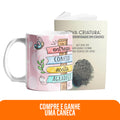 Kit Entrego e Confio | Caneca - Deus está no comando + Livreto Nova Criatura