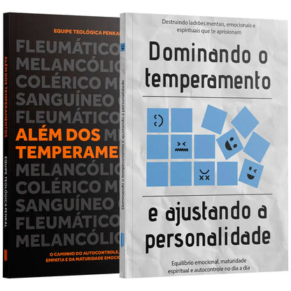 Kit Equilíbrio Emocional e Crescimento Pessoal | Além dos Temperamentos + Dominando o Temperamento