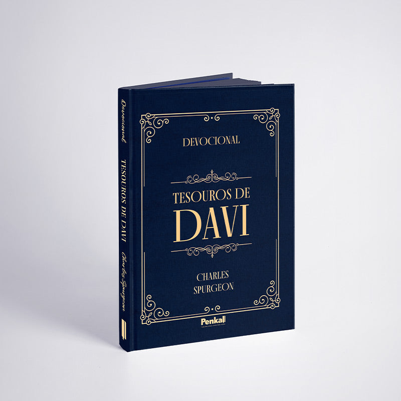 Kit especial Dia dos Pais | Devocional Todo Homem + Devocional 3 Minutos Tesouros de Davi  | Ornamento Azul