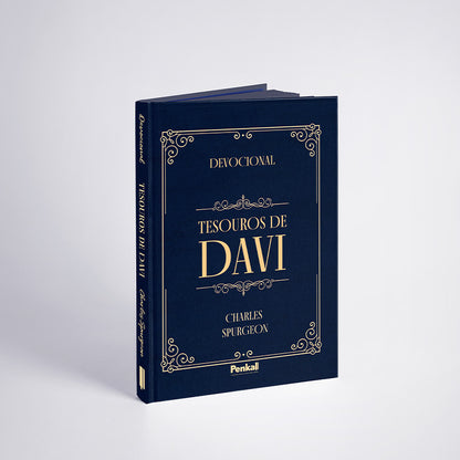 Kit especial Dia dos Pais | Devocional Todo Homem + Devocional 3 Minutos Tesouros de Davi  | Ornamento Azul