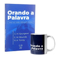 Kit Essência da Fé - Caneca Orando a Palavra + Livro Orando a Palavra