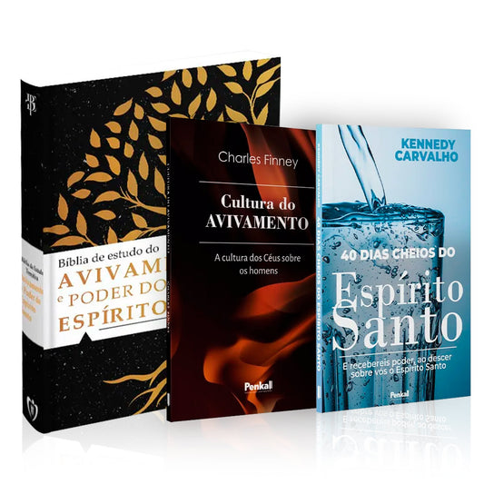 Kit Essência do Avivamento - Uma Vida Cheia do Espiríto Santo