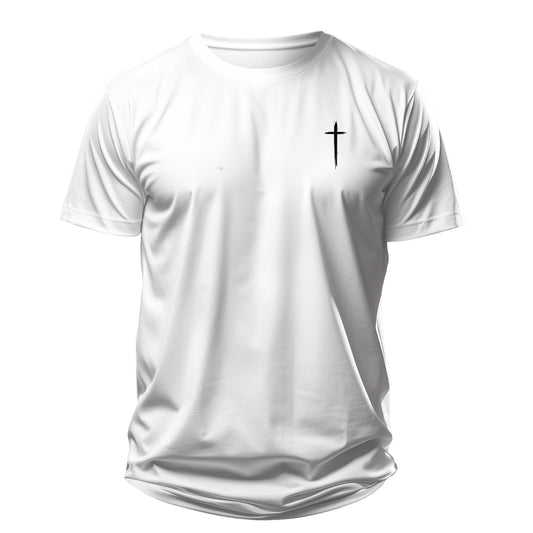 Kit Expressão da Palavra | Devocional Orando a Palavra + Camiseta Cristã Masculina - Cruz