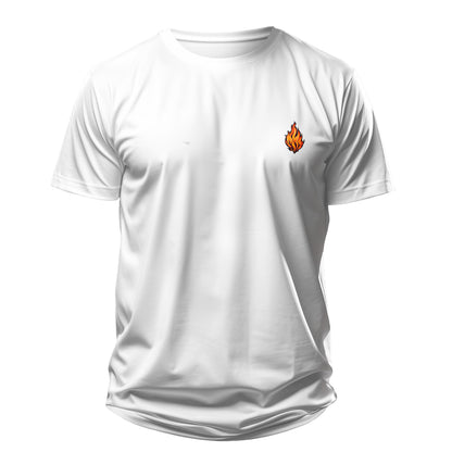 Camiseta Cristã Masculina - Fire | Branca