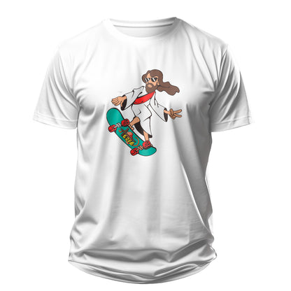 Kit Expressão da Palavra | Devocional Orando a Palavra + Camiseta Cristã Masculina - Jesus e Skate