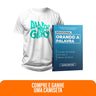Kit Expressão da Palavra | Devocional Orando a Palavra + Camiseta Cristã Masculina - Tudo pela sua glória