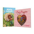 Kit Fé e Diversão Infantil | Cozy Puppies - Livro de Colorir + Bíblia Infantil Ovelinhas