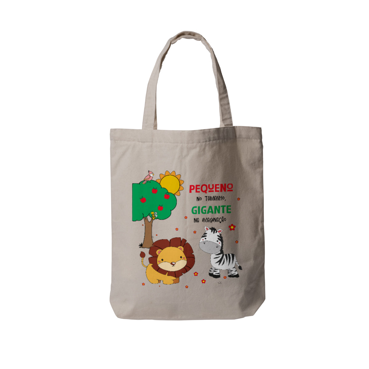 Kit Fé em Cores: Ecobag + Livro para Colorir - Capa Animaizinhos De Deus