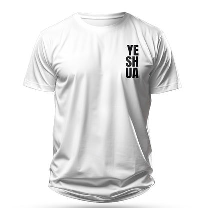 Camiseta Cristã Masculina - Yeshua | Branca