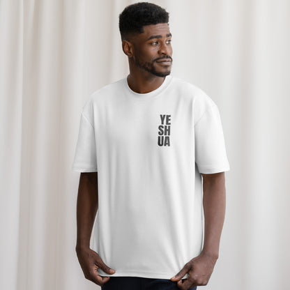 Camiseta Cristã Masculina - Yeshua | Branca
