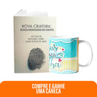 Kit Fé que Sustenta | Caneca - Jesus nunca falha  + Livreto Nova Criatura