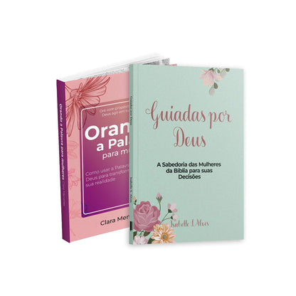 Kit Filhas do Rei  - Orando a Palavra p/ Mulheres + Guiadas por Deus - Isabelle S. Alves