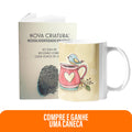 Kit Força que Vem da Fé | Caneca - Tudo Posso + Livreto Nova Criatura