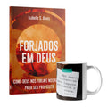 Kit Forjados em Deus - Caneca Quarto de Guerra + Livro Forjados em Deus