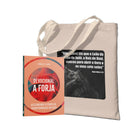 Kit Forjados na Fé: Devocional a Forja | Isabelle S. Alves+ Ecobag - Leão de Judá