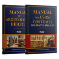 Kit Herança Bíblica Iluminada | Manual de Usos e Costumes + Manual de Arqueologia Bíblica